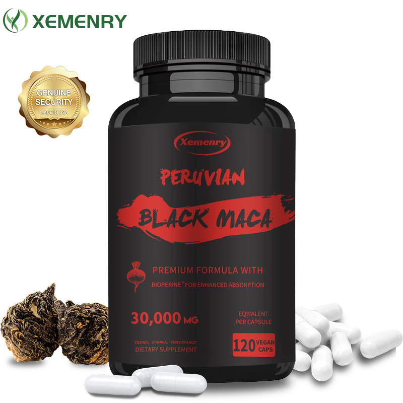 Herbal Queen - Maximum Strength Black Maca Root -