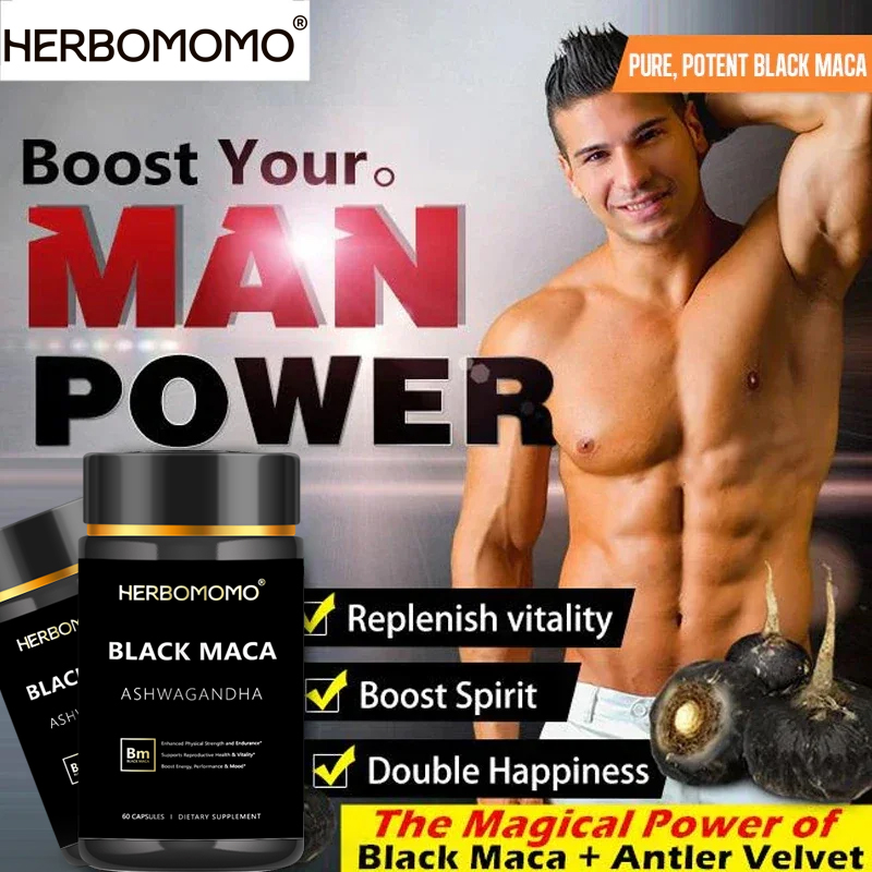 Black Maca for Men - Maca Supp - Herbal Queen 评论和价格