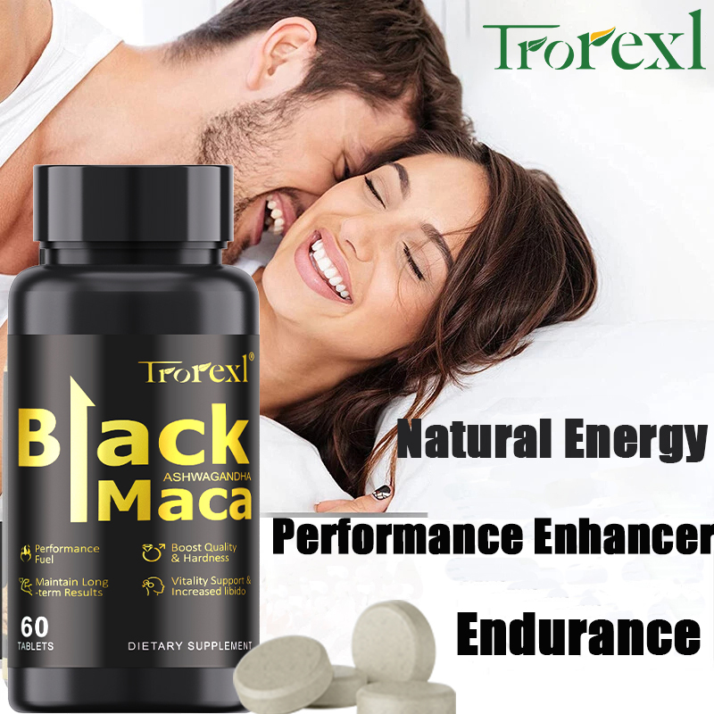 Organic Black Maca Pills 60 Ta - Herbal Queen 评论和价格