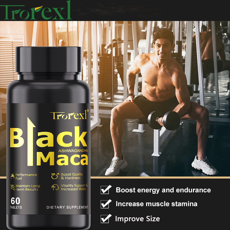 Organic Black Maca Pills 60 Ta - Herbal Queen 评论和价格