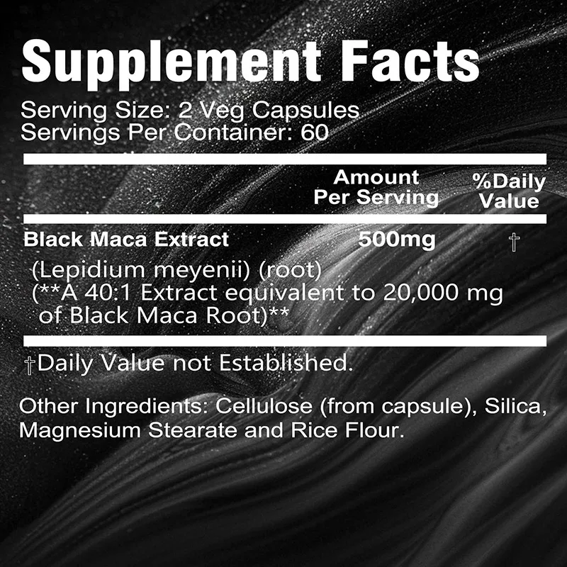 Powerful Black Maca Supplement - Herbal Queen 评论和价格