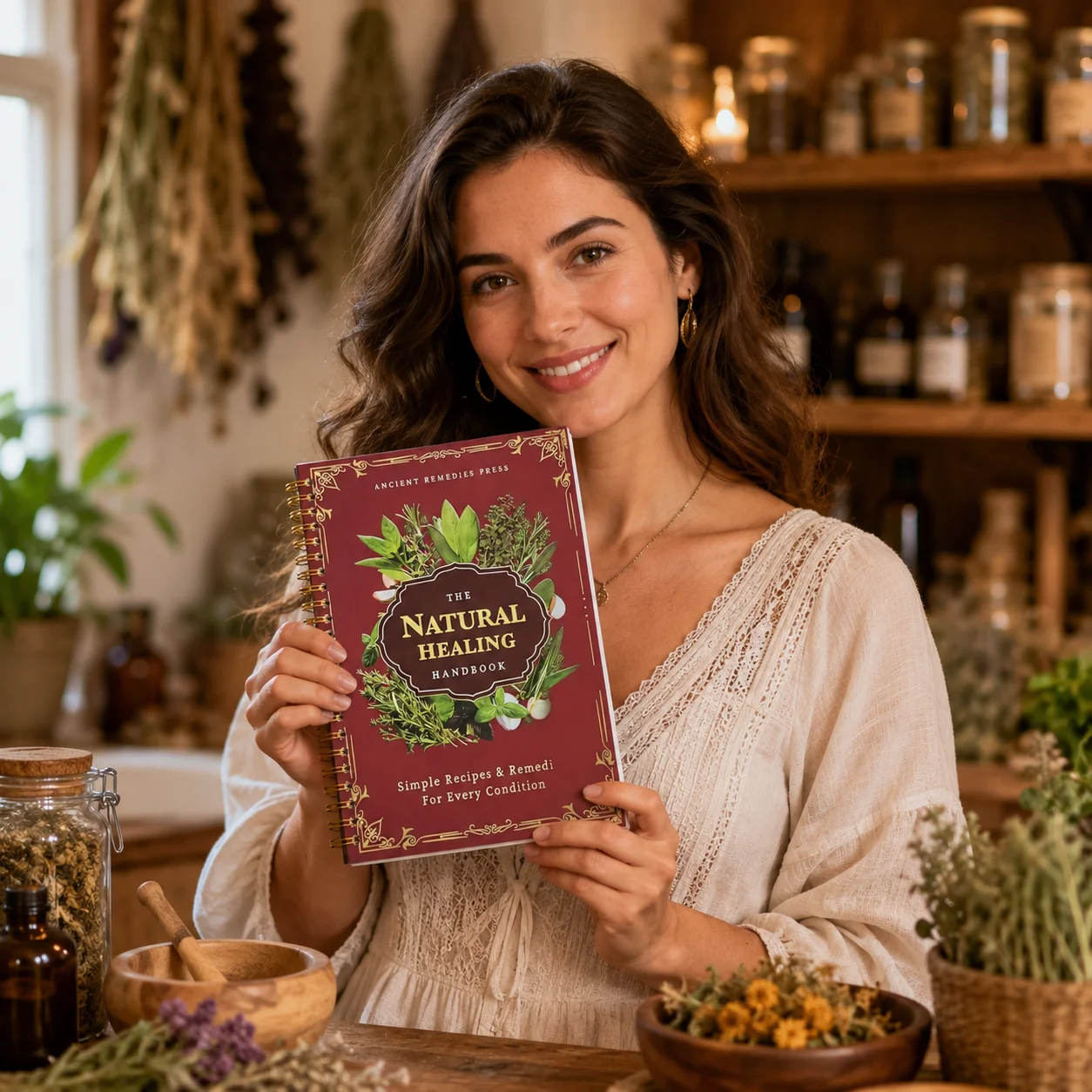 The Natural Healing Handbook:  - Herbal Wellness Remedy 评论和价格